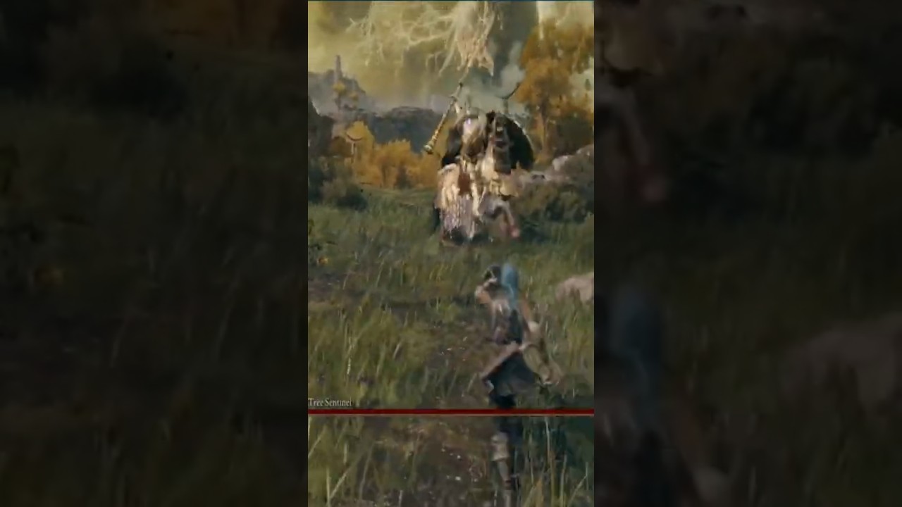 Getting Taught a Lesson- Elden Ring Funny Tree Sentinel First Encounter Clip