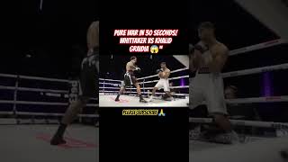 PURE WAR IN 30 SECONDS! Whittaker vs Khalid Graidia 😱”#boxing #whittaker #boxingfight #shorts