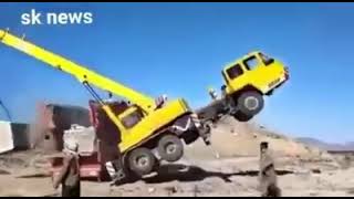 حوادث الرافعات - خطر اعمال الرفع - Crane Accidents - Danger of Lifting Work