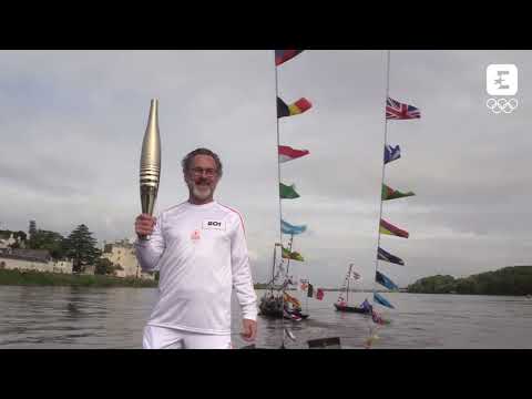 JEUX OLYMPIQUES 2024 - La flamme olympique a navigué sur la Loire !