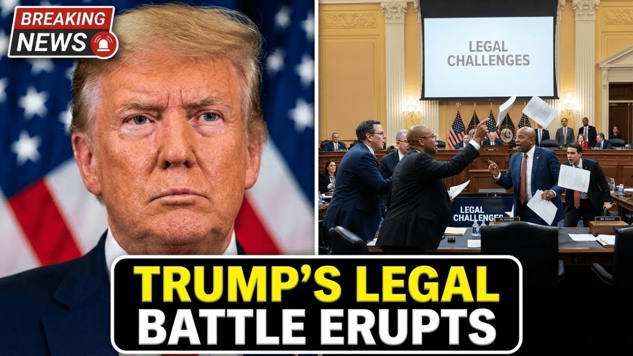 Capitol Hill ERUPTS as Trump Faces Unprecedented Legal Challenges