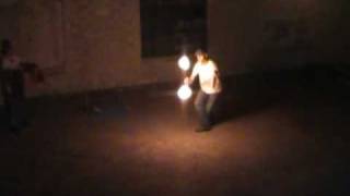Brian Scott - Fire Devil Sticks - Psychedelic Drum Jam