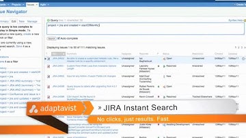 JIRA Instant Search - Codegeist Entry