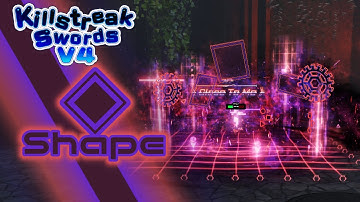 Shape - Showcase / Guide || Close to me secret phase (Corrupted triangle) || Killstreak Swords V4