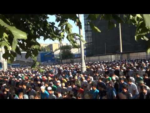 Moskova'da Ramazan Bayramı Namazı 2014