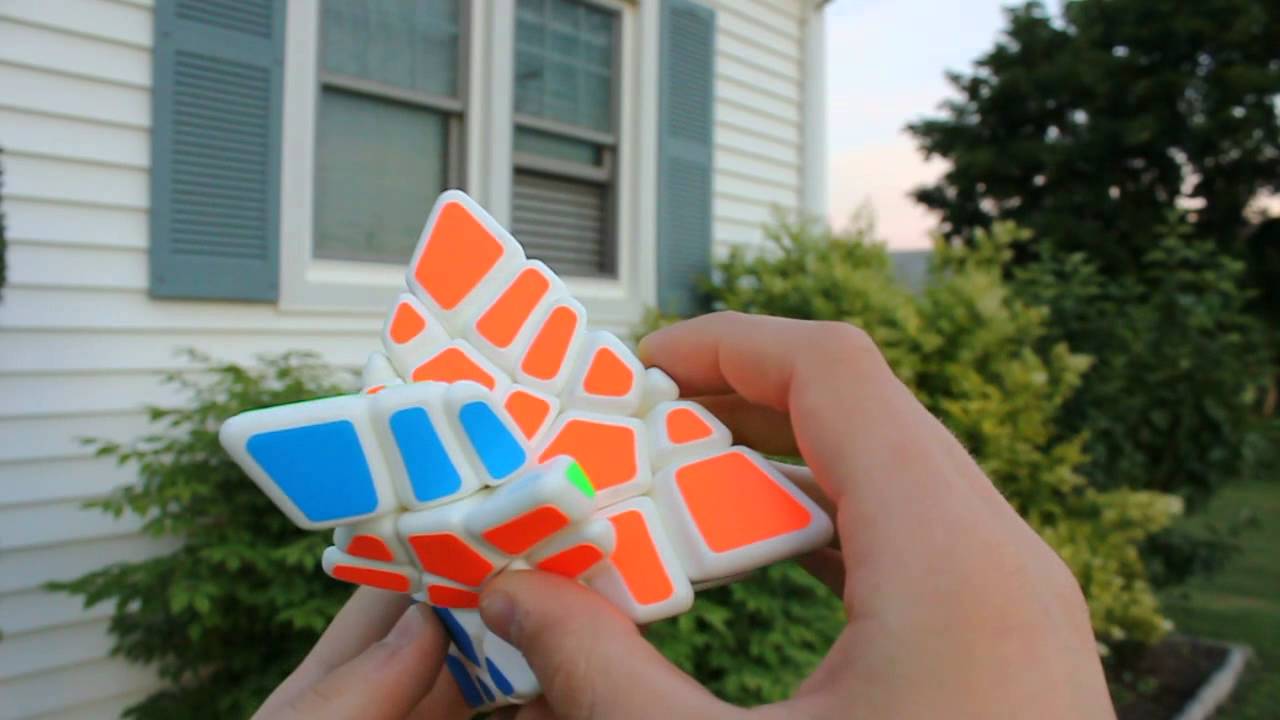 QuirkyCubes' Curvy Tetrahedral Megaminx (CTM)