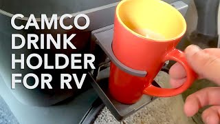Install RV Drink Holder @BrightonsReviewsandMore