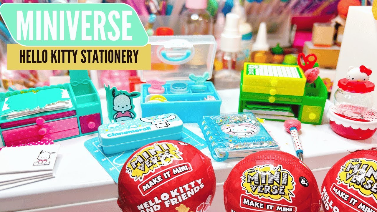 *НОВИНКА* Мини-коллекция канцелярских товаров Hello Kitty, серия 3.