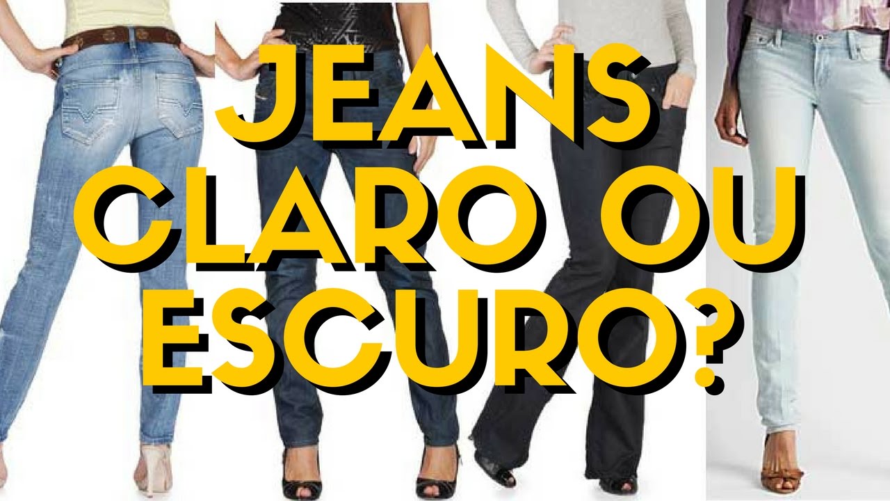 combinação calça jeans clara