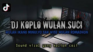 Download lagu DJ KOPLO WULAN SUCI | WULAN IKANG MINULYO SAK WISE WULAN ROMADHON VIRAL YANG KALIAN CARI