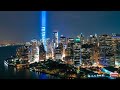 New York City 24/7 HD Screensaver Live - New York City Skyline at Night - New York Drone