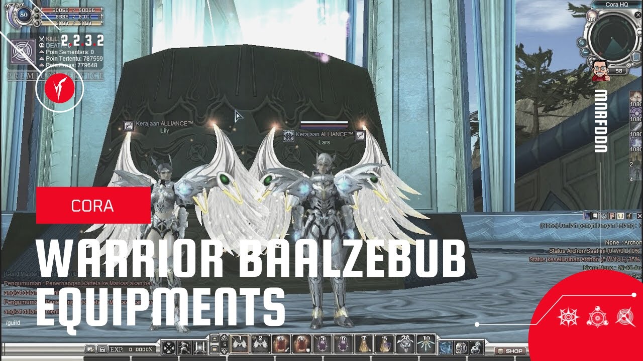 RF OFFLINE 2.2.3.2 with Baalzebub Items - Cora Warrior