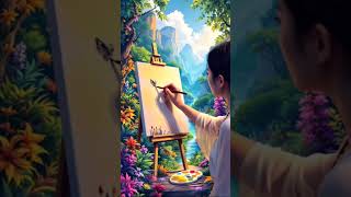 painting  그림 🎨  #Gensspark #젠스파크 #Mixture-of-agents #klingV1.6 #flux1.1(pro)ultra