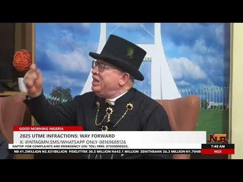 Good Morning Nigeria: 2025 UTME Infractions Way Forward 10th September 2025