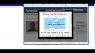 How to build a floating capture page for you social media sites.