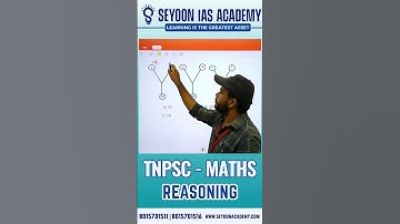 TNPSC GROUP II, IIA, IV | TNPSC Maths - Reasoning | Missing Number | SEYOON IAS ACADEMY