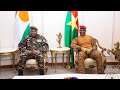 Niger  le gnral tiani au burkina pour renforcer lalliance du sahel