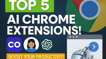 Top 5 AI Chrome Extensions You NEED in 2025! 🔥 (Boost Productivity Instantly)