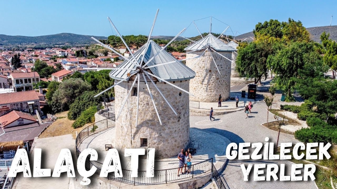 Alaçatı Gezi Rehberi - Alaçatı Walking Tour - Alaçatı Gezilecek Yerler - Alaçatı Çeşme İzmir Turkey