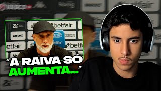 REACT DO RENATINHO: ENTREVISTA COLETIVA ÁLVARO PACHECO - VASCO x FLAMENGO