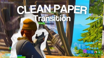 How to Make This *CLEAN* Paper Transition || Edit like Smuti, Neeqs, Shard || [Tutorial]