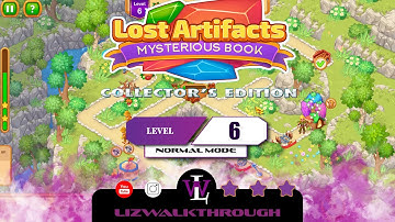 Lost Artifacts 6 - Level 6 - Mysterious Book - Normal Mode