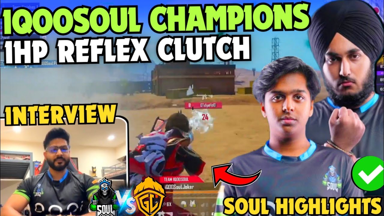 iQOOSoul Week 1 CHAMPIONS 🏆 SouL JOKER & SPOWER on Fire 🔥 INTERVIEW ...