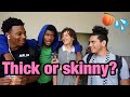 THICK🍑 OR SKINNY?? | PUBLIC INTERVIEW📚 | HIGH SCHOOL EDITON📝