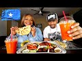 WHAT&#39;S HAPPENING WITH THE WATER IN TEXAS?  OUR FIRST TIME TRYING SOMALI FOOD MUKBANG! 소 말리 음식 먹방!