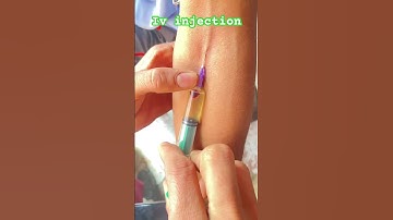 Intravenous injection use ll iv injection kese lagaye ll #injection #short