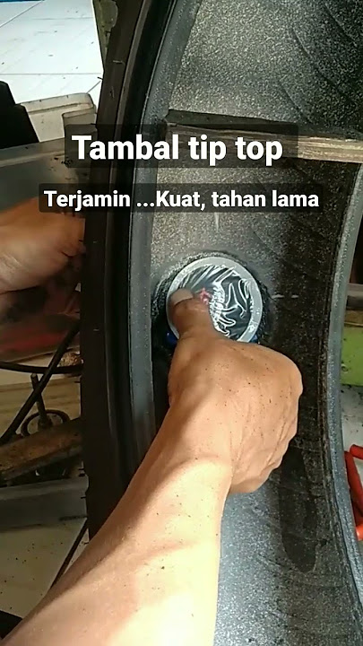 cobalah ban anda kalau bocor di tambal dengan cara seperti ini #tambalban #motovlog #otomotif