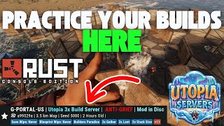 Stop Farming Practice Your Base Builds Here - Rust Console Edition Build Server Sandbox