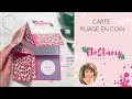 Live cratif  carte  pliage en coin