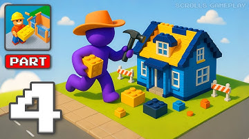 Toy City: Block Building 3D - Gameplay Walkthrough Part 4 - Build City From Toy Block (iOS, Android)