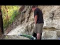 WATCH: Caves at Homeless Encampments Found Along Tuolumne River
