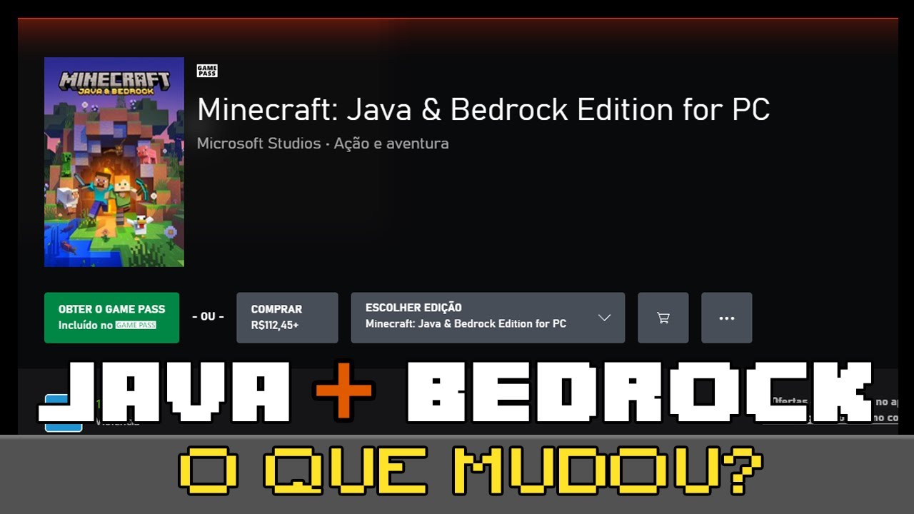 Minecraft no PC: Você deve obter Java ou Windows 10 Edition? 