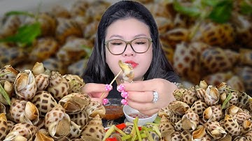 MUKBANG ỐC HƯƠNG SIÊU TO HẤP XẢ SIÊU NGỌT | HOÀNG LAM FOODIE