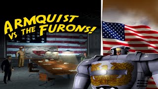 Destroy All Humans! - Armquist Vs. The Furons!