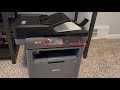 SET UP & INSTALLING A BROTHER MFC-L5800DW | Single Tray Laser Printer|