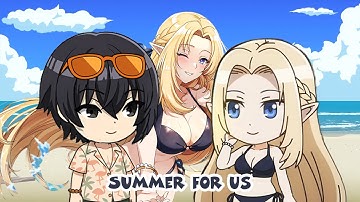 Alpha x Cid Kagenou - Summer for Us (The Eminence in Shadow) | Anime Characters React to Each Other