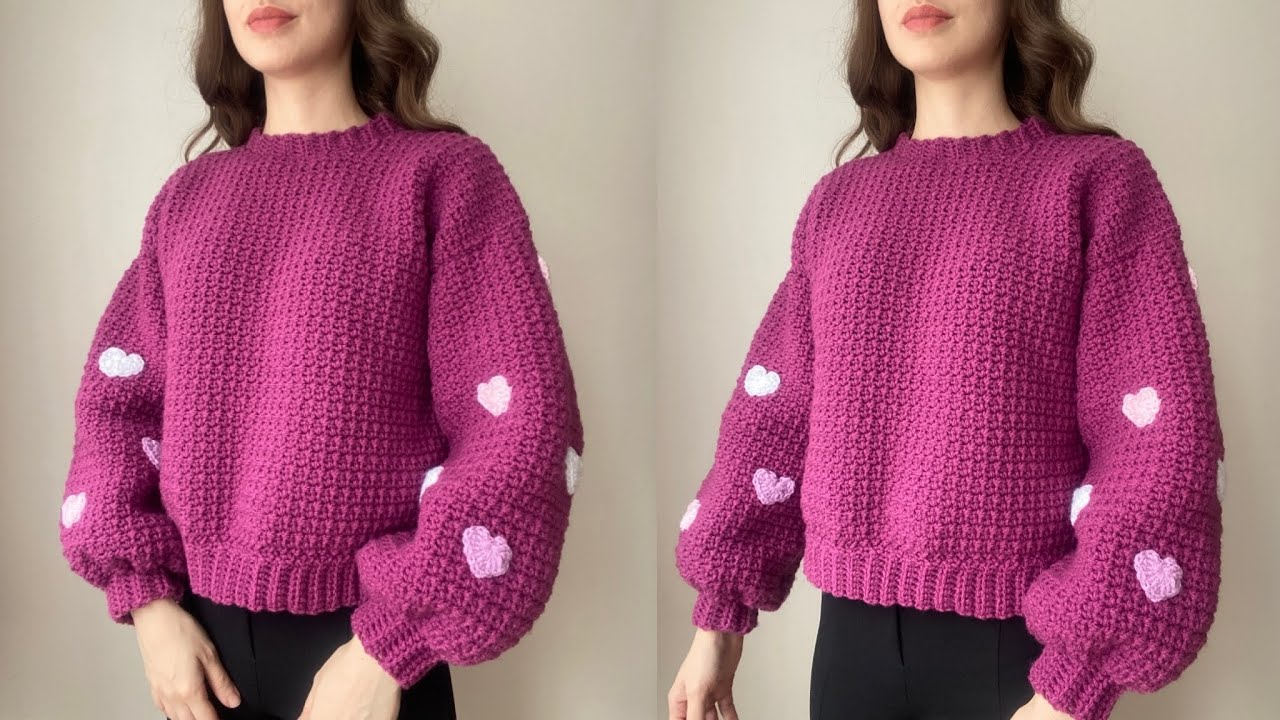 KALPLİ KAZAK YAPIMI💗 | Sadece 40 TL’ye Balon Kollu Kazak Ördüm😍