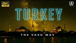 8K HDR Sky View IN Turkey 120FPS | Cappadocia & Stunning Landscapes Cinematic Video 4K HDR TV