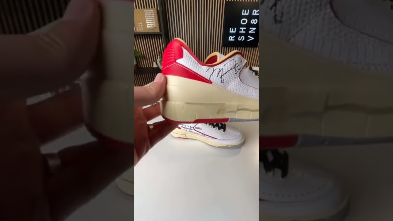unboxing off white JORDAN 2 