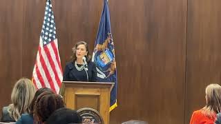Whitmer says there are undeniable signs of an ailing economy in state budget speech