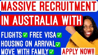 AUSTRALIA WORK PERMIT VISA | VISA SPONSORSHIP JOBS IN AUSTRALIA FOR FOREIGNERS-MOVE WITH YOUR FAMILY