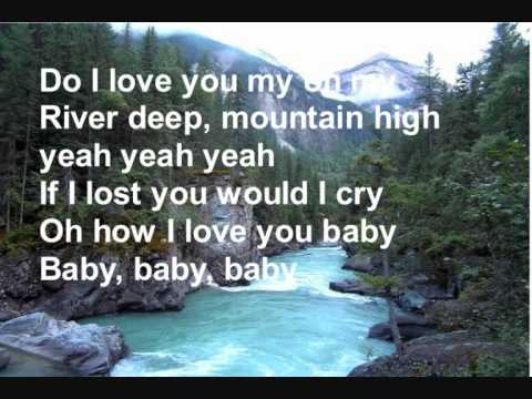 River Deep Mountain High+lyrics - Tina Turner (from glee)