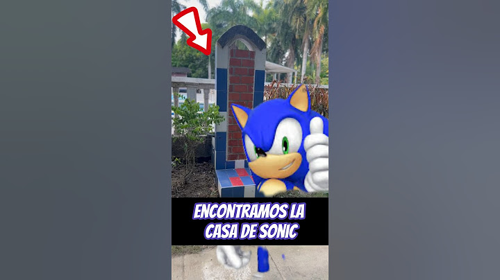 Encontramos la casa de sonic 😱😱😱