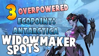 3 OVERPOWERED WIDOWMAKER 3v3 SPOTS IN OVERWATCH
