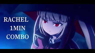 Tsukiyomi Unit Activated - Rachel Lore Accurate Combo In Blazblue Entropy Effect