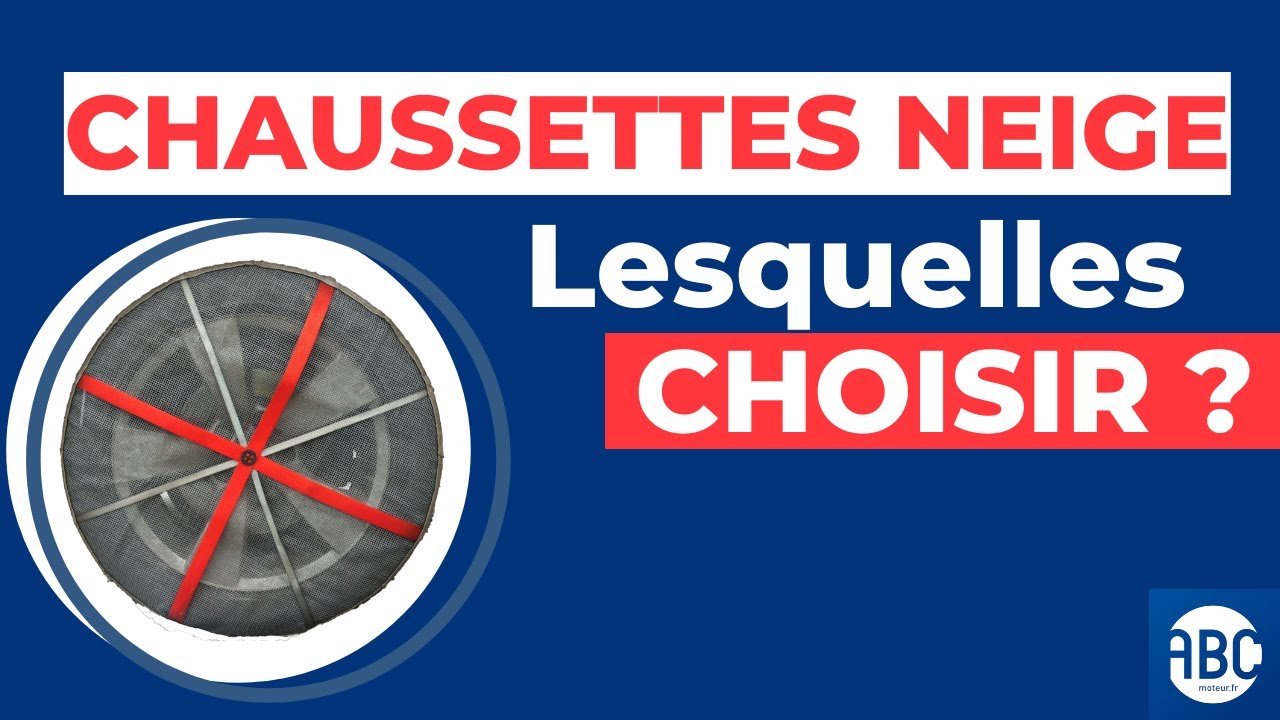 Chaussettes neige : lesquelles sont les meilleures pour vos pneus ? 